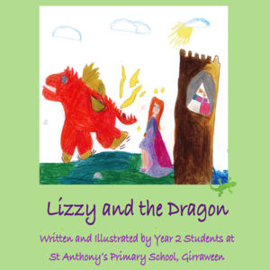 cover image of Lizzy and the Dragon